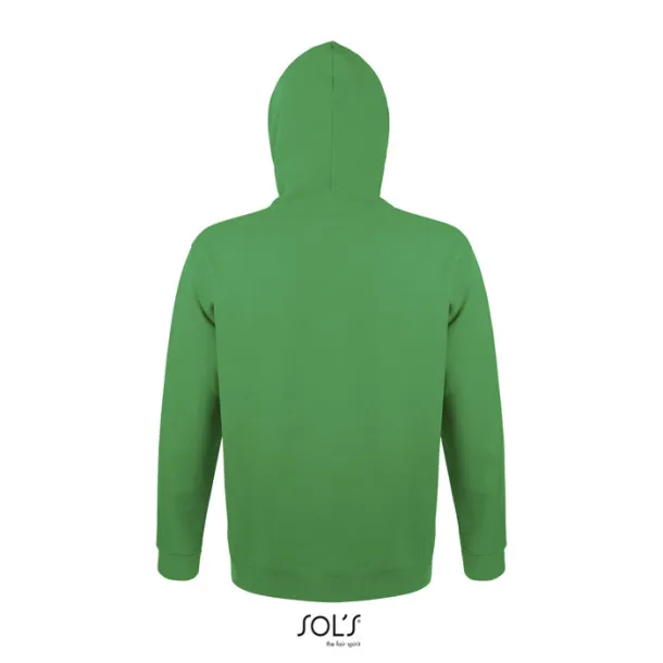 SNAKE HOOD SWEATER-280g kelly green