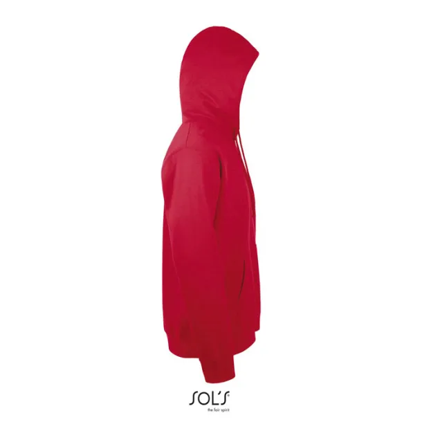 SNAKE HOOD SWEATER-280g Red