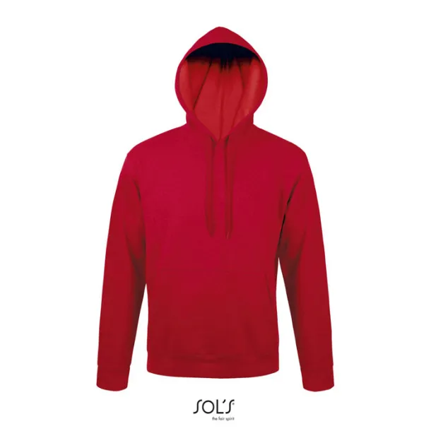 SNAKE HOOD SWEATER-280g Red