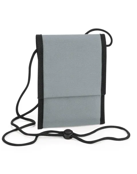  Recycled Cross Body Pouch - Bagbase Pure Grey