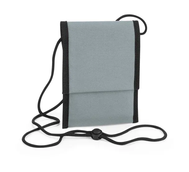  Recycled Cross Body Pouch - Bagbase Pure Grey