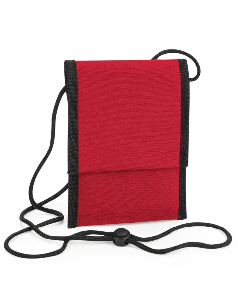  Recycled Cross Body Pouch - Bagbase Classic Red