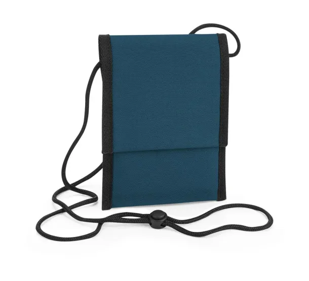  Recycled Cross Body Pouch - Bagbase Petrol