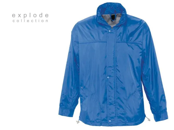 RESORT windbreaker with lining - EXPLODE Royal blue