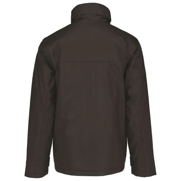  FACTORY - DETACHABLE SLEEVED BLOUSON JACKET - Kariban Tamno siva