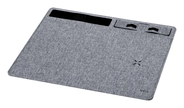 Deuz wireless charger mousepad Grey