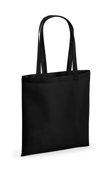 Torba od recikliranog pamuka - 170 g/m² - Westford Mill Crna