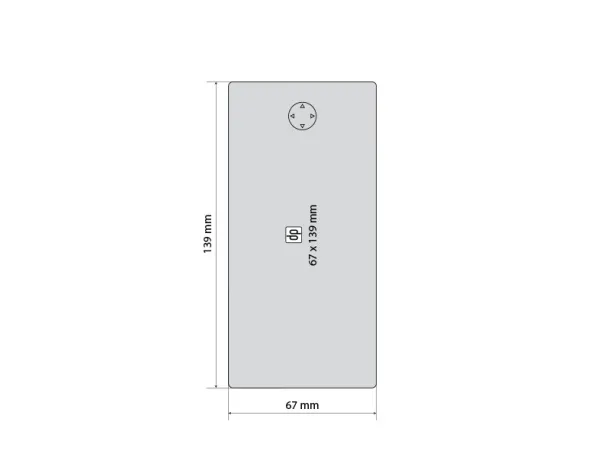 S10 Prijenosna baterija, 10 000 mAh - PIXO Crna