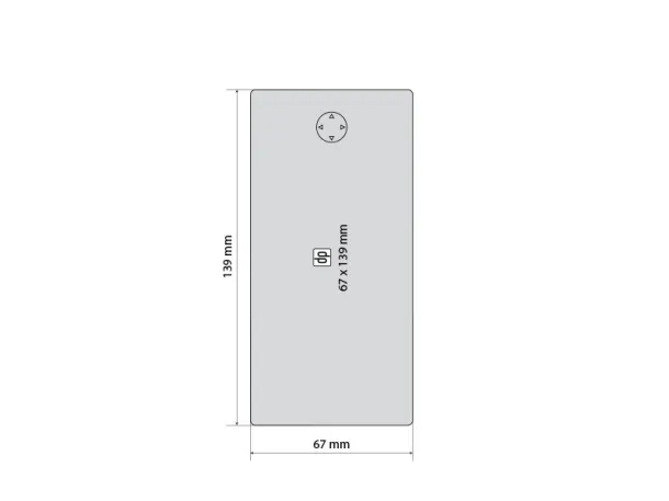 S10 Prijenosna baterija, 10 000 mAh - PIXO Bijela