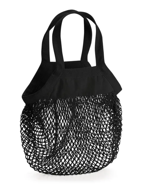  Organic Cotton Mini Mesh Grocery Bag - Westford Mill Black