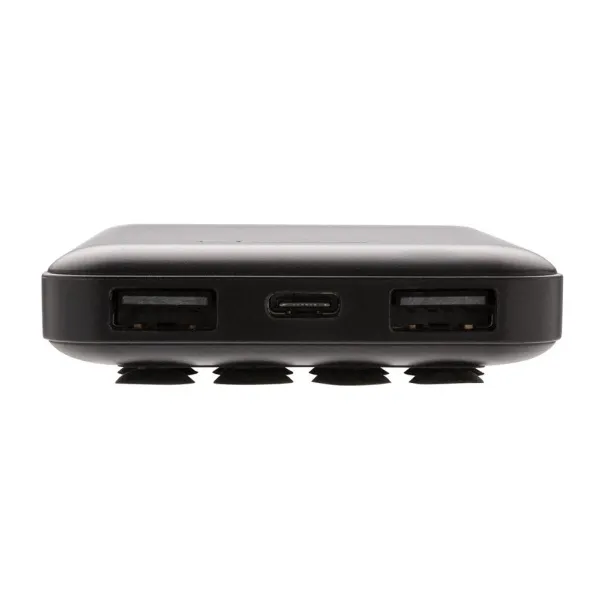  5.000 mAh wireless charging pocket powerbank Black