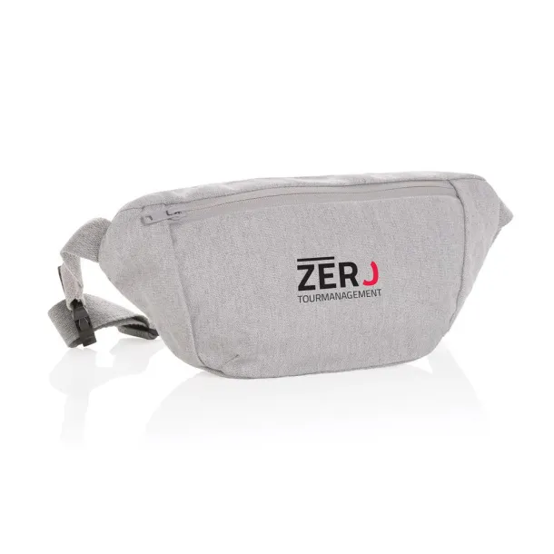  Impact AWARE™ 285gsm rcanvas hip bag undyed - XD Collection Grey 