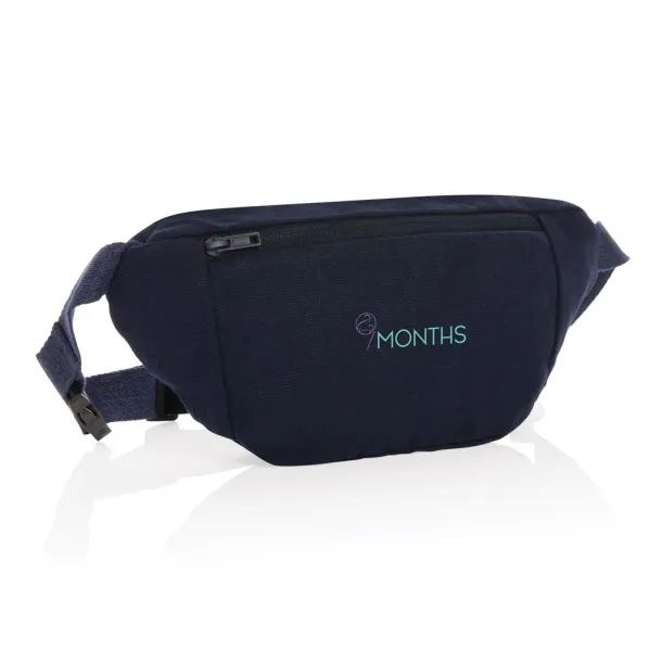  Impact AWARE™ 285gsm rcanvas hip bag undyed - XD Collection Navy Blue 