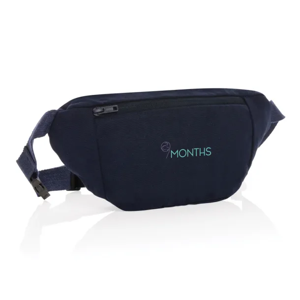  Impact AWARE™ 285gsm rcanvas hip bag undyed - XD Collection Navy Blue 