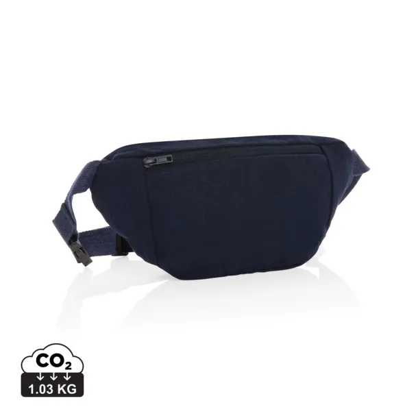  Impact AWARE™ 285gsm rcanvas hip bag undyed - XD Collection Navy Blue 