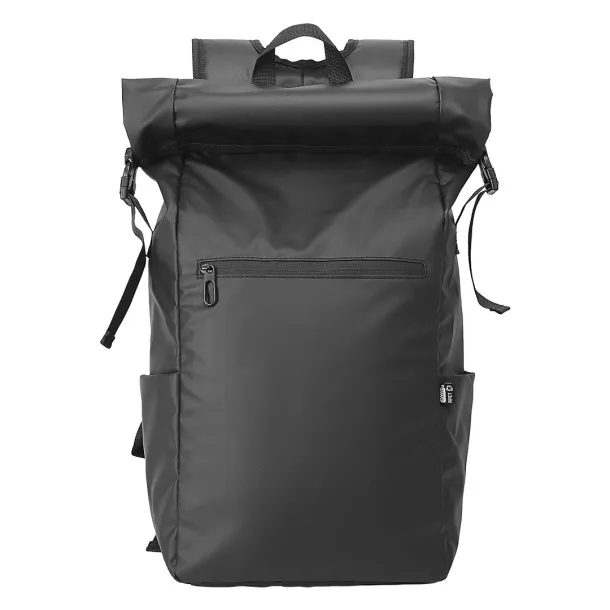 NEVADA RPET ruksak, 15" Crna