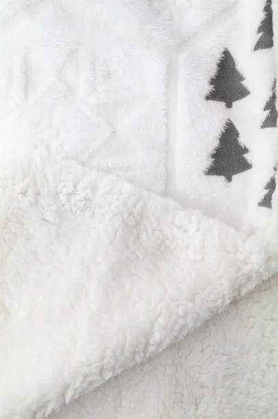 Sundborn Christmas blanket Grey White