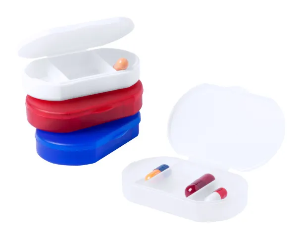 Tripill pillbox White