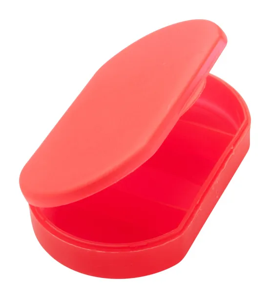 Tripill pillbox Red