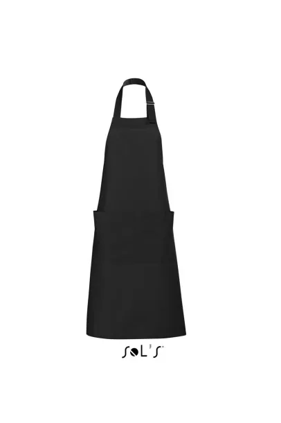  SOL'S GALA - LONG APRON WITH POCKETS - SOL'S Black