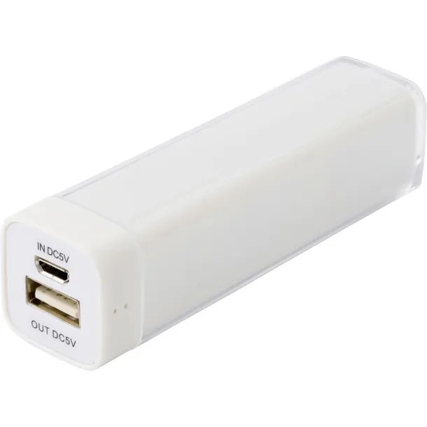  Power bank 2200 mAh white