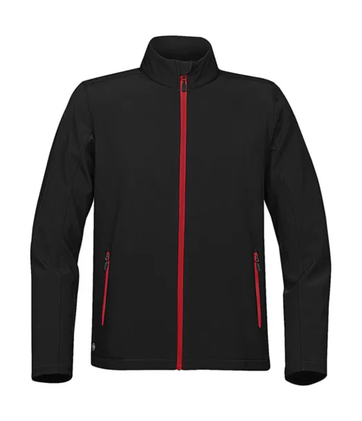  Orbiter muška softshell jakna - Stormtech Crna Bright Red