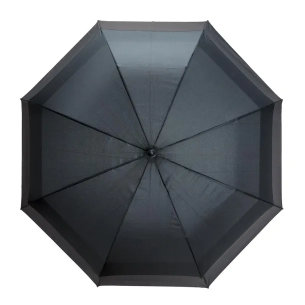  Swiss Peak AWARE™ 23" to 27" expandable umbrella - Swiss Peak Black Cool Grey 9