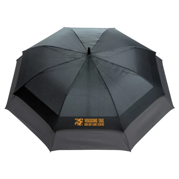  Swiss Peak AWARE™ 23" to 27" expandable umbrella - Swiss Peak Black 