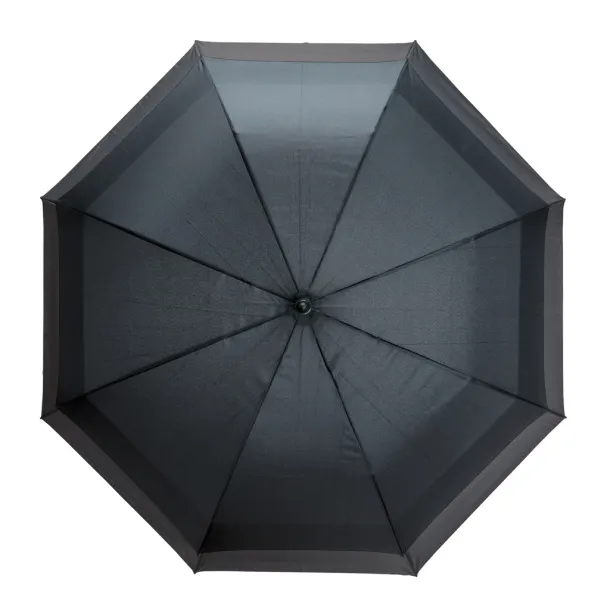  Swiss Peak AWARE™ 23" to 27" expandable umbrella - Swiss Peak Black Cool Grey 9