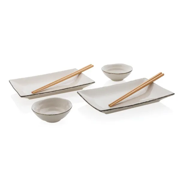 Ukiyo Ukiyo sushi dinner set for two - Ukiyo White Black