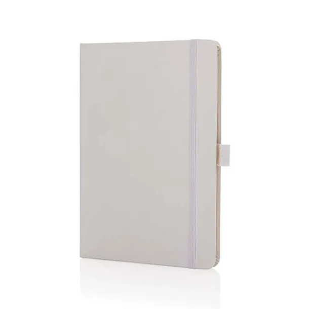  Sam A5 RCS certified bonded leather classic notebook - XD Collection White 