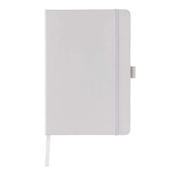  Sam A5 RCS certified bonded leather classic notebook - XD Collection White 