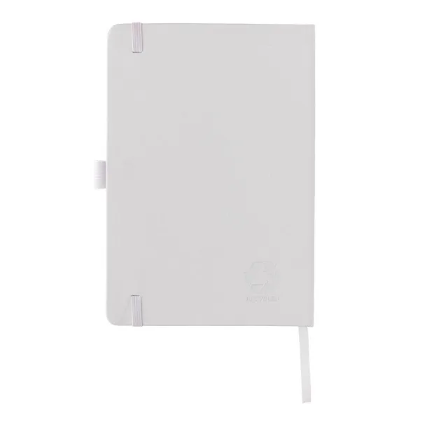  Sam A5 RCS certified bonded leather classic notebook - XD Collection White 