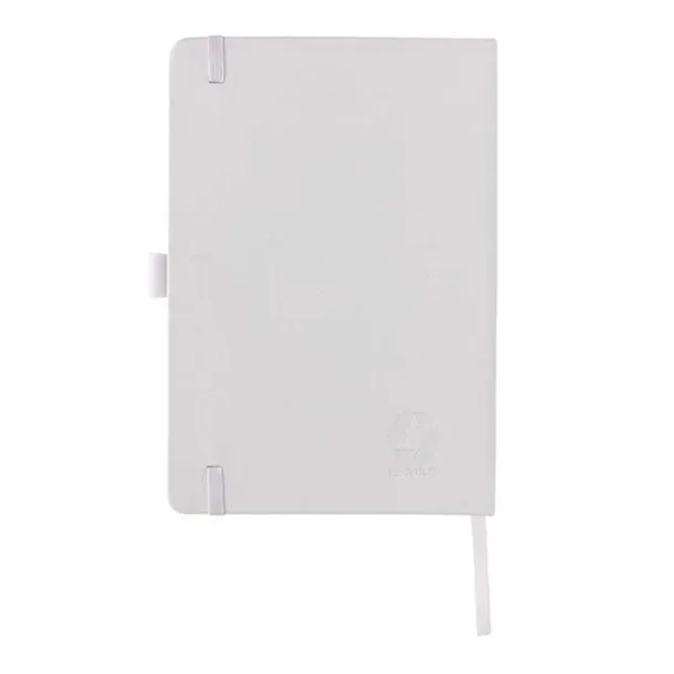  Sam A5 RCS certified bonded leather classic notebook - XD Collection White 