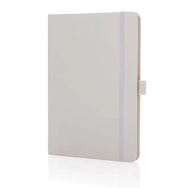  Sam A5 RCS certified bonded leather classic notebook - XD Collection White 