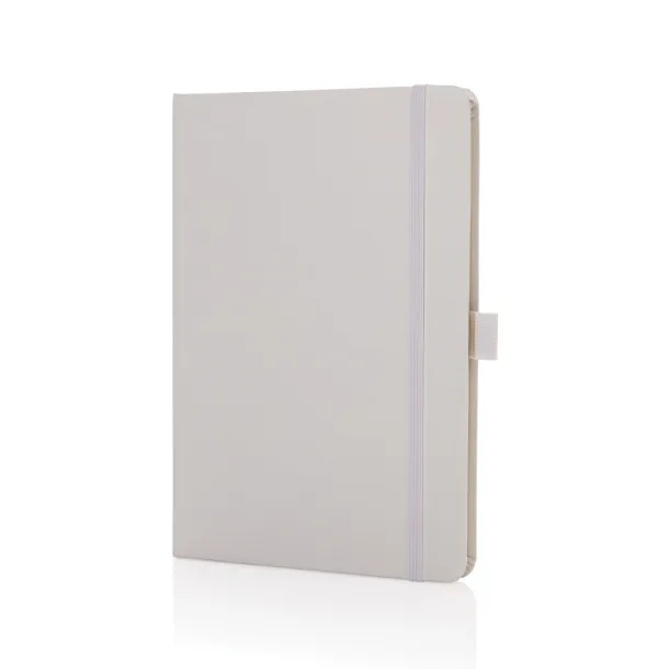  Sam A5 RCS certified bonded leather classic notebook - XD Collection White 