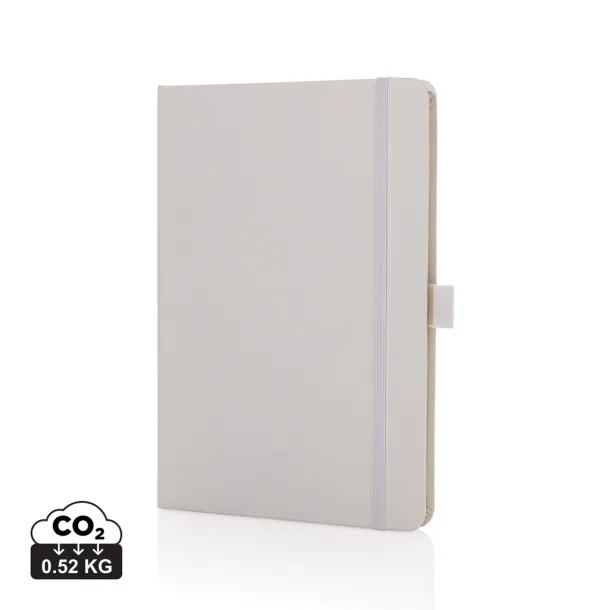  Sam A5 RCS certified bonded leather classic notebook - XD Collection White 