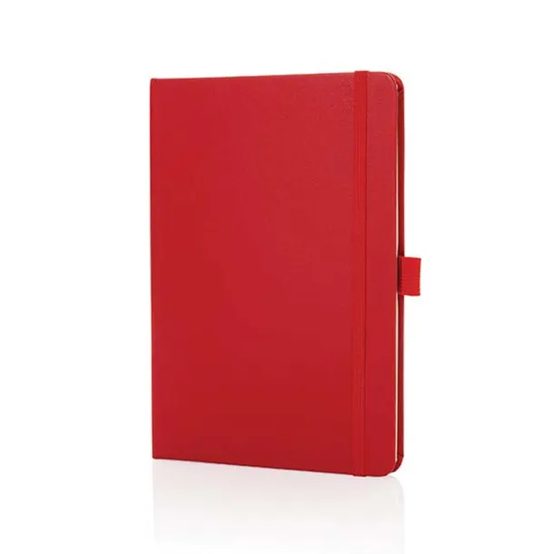  Sam A5 RCS certified bonded leather classic notebook - XD Collection Red 