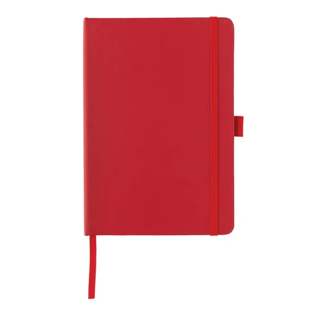  Sam A5 RCS certified bonded leather classic notebook - XD Collection Red 