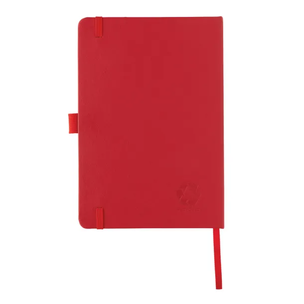  Sam A5 RCS certified bonded leather classic notebook - XD Collection Red 