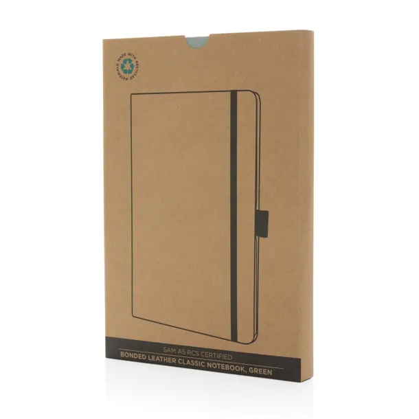  Sam A5 RCS certified bonded leather classic notebook - XD Collection 45533C 