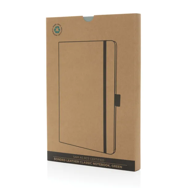  Sam A5 RCS certified bonded leather classic notebook - XD Collection 45533C 