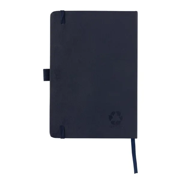  Sam A5 RCS certified bonded leather classic notebook - XD Collection blue 