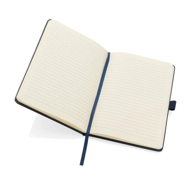  Sam A5 RCS certified bonded leather classic notebook - XD Collection blue 