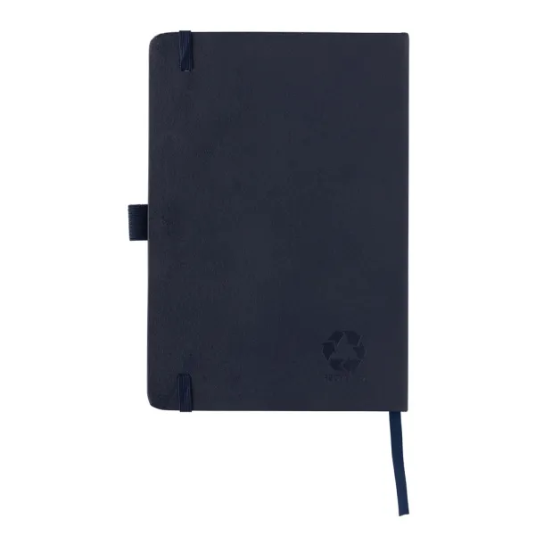 Sam A5 RCS certified bonded leather classic notebook - XD Collection navy 