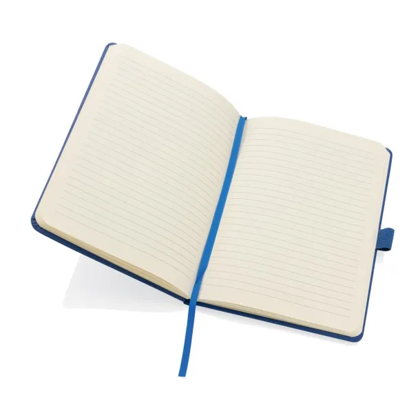  Sam A5 RCS certified bonded leather classic notebook - XD Collection blue 