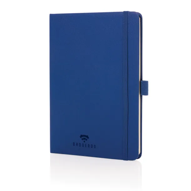  Sam A5 RCS certified bonded leather classic notebook - XD Collection blue 