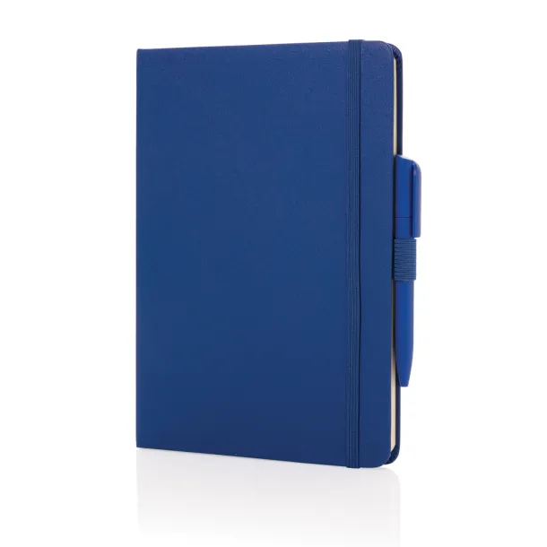  Sam A5 RCS certified bonded leather classic notebook - XD Collection Kraljevski plava 
