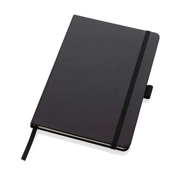  Sam A5 RCS certified bonded leather classic notebook - XD Collection Black 