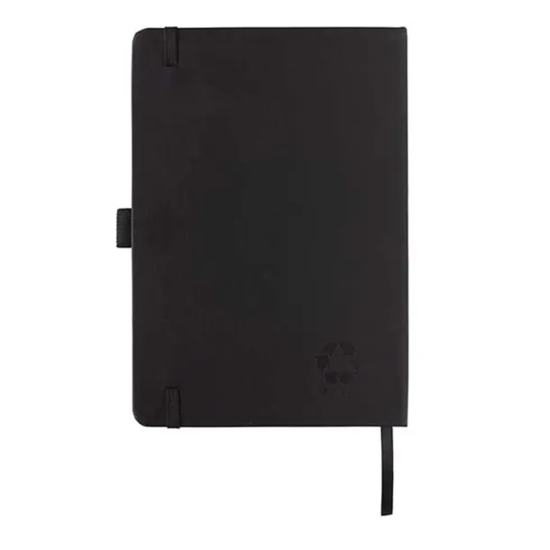  Sam A5 RCS certified bonded leather classic notebook - XD Collection Black 